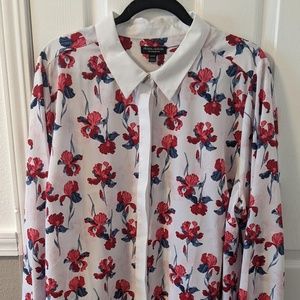 Prabal Gurung x Lane Bryant Floral Blouse